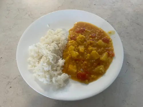 Pineapple Lentil Curry